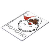 ho black santa notizblock (Linke Seite)
