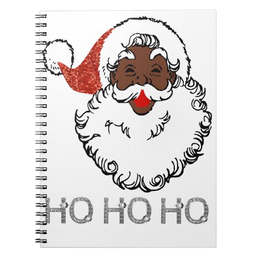 ho black santa notizblock (Vorderseite)