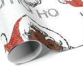 ho Black Santa Packpapier (Rolleneckpunkt)