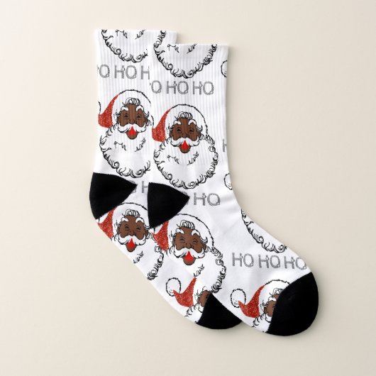 ho black santa socken (Paar)