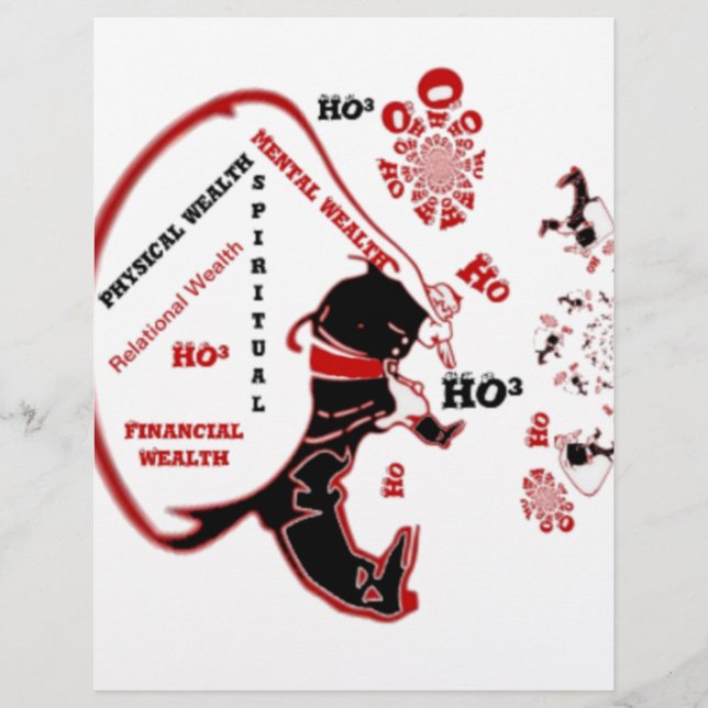 HO³ Black Santa Special Wealth Weihnachten zu tun. (Vorderseite)