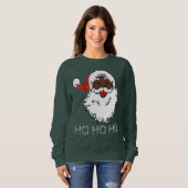 ho black santa sweatshirt (Vorne ganz)
