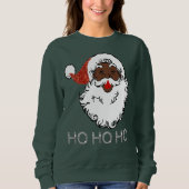 ho black santa sweatshirt (Vorderseite)