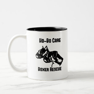 Ho-Bo Care Boxer Rescue Zweifarbige Tasse