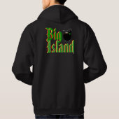 Ho Brah, Big Island Bomb "Irie Hood Sweater" Hoodie (Rückseite)