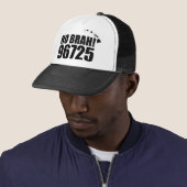 Ho Brah!... Hawaii Zip Code Hats 96725 Holualoa Truckerkappe (Beispiel)