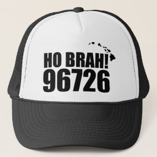 Ho Brah!... Hawaii Zip Code Hats 96726 Honaunau Truckerkappe