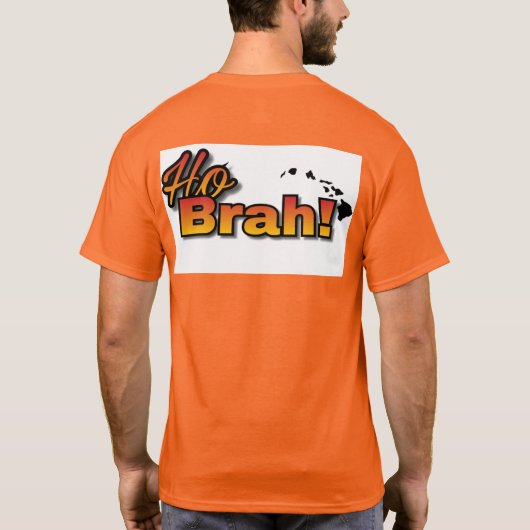 Ho Brah! Lange Ärmel T-Shirt (Rückseite)