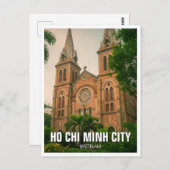 Ho Chi Minh City Notre Dame Kathedrale Saigon Postkarte (Vorne/Hinten)