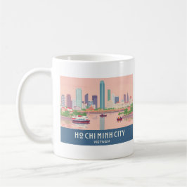 Ho Chi Minh City Vietnam Pastel Travel - Saigon Kaffeetasse