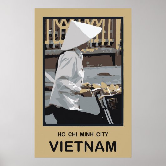 Ho Chi Minh City Vietnam Poster (Vorne)
