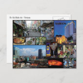 Ho Chi Minh City - Vietnam Postkarte (Vorne/Hinten)