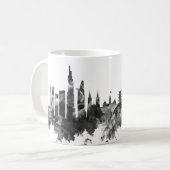 Ho Chi Minh City Vietnam Skyline BW Kaffeetasse (Vorderseite Links)