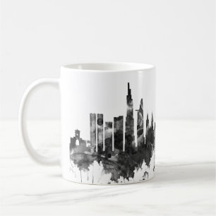 Ho Chi Minh City Vietnam Skyline BW Kaffeetasse