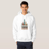 Ho Chi Minh City Vietnam Travel Long Sleeve T-Shir Hoodie (Vorne ganz)