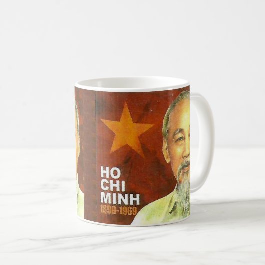 Ho Chi Minh Kaffeetasse (VorderseiteRechts)