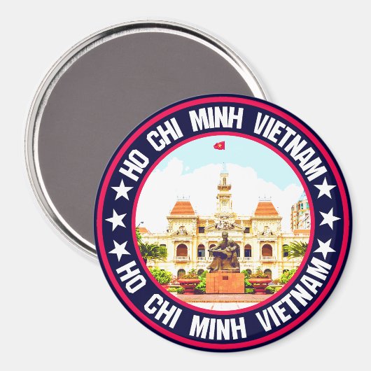 Ho Chi Minh Magnet (Vorderseite/Rückseite)