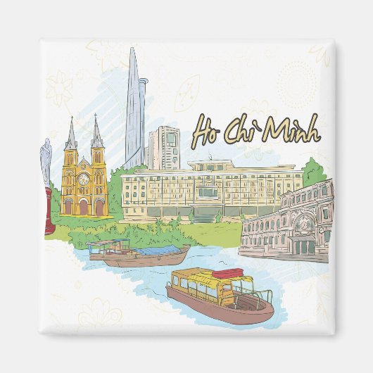 Ho Chi Minh Magnet (Vorne)