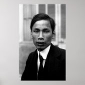 Ho Chi Minh Nguyen Ai Quoc Portrait 1921 Poster (Vorne)