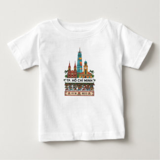 Ho-Chi-Minh-Stadt Vietnam Reise Langarm T-Shirt