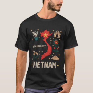 Ho-Chi-Minh-Stadt Vietnam Urlaub passende Familie T-Shirt