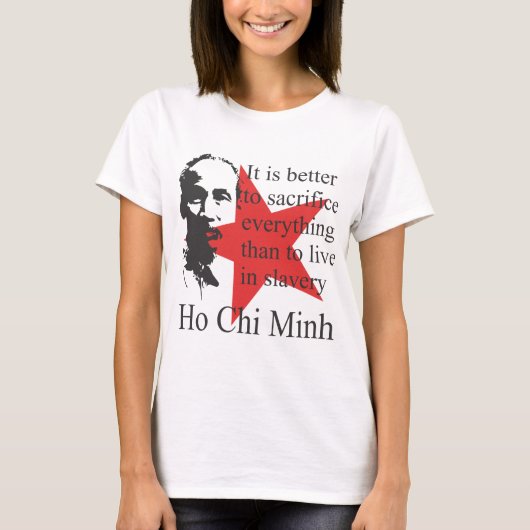 Ho Chi Minh T-Shirt (Vorderseite)