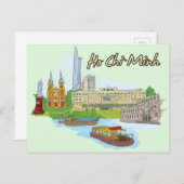 Ho Chi Minh Vietnam Postcard Postkarte (Vorne/Hinten)