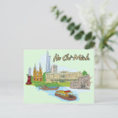 Ho Chi Minh Vietnam Postcard Postkarte (Stehend Vorderseite)