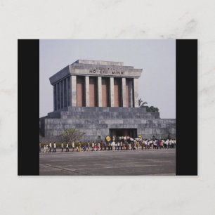 Ho Chi Minh's Mausoleum in Ba Dinh Square, Hanoi, Postkarte