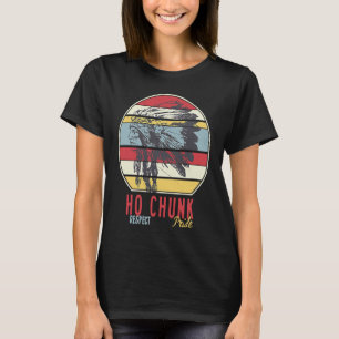 Ho Chunk Native Amerikanische Ureinwohner Tribe Re T-Shirt