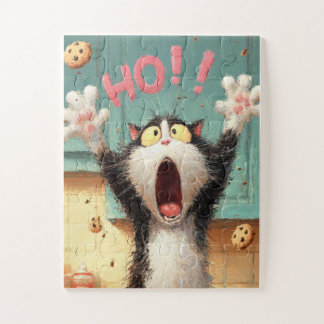 HO! Cookie Cat - Funny Cartoon Puzzle