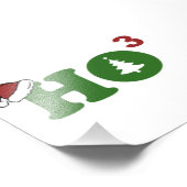 Ho Cubed Frohe Weihnachten Fotodruck (Ecke)