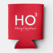 Ho Cubed Funny Christmas Dosenkühler (Vorderseite)