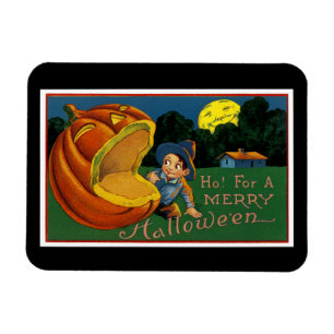 Ho! Ein frohes Halloween! Magnet