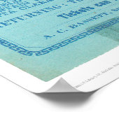 Ho für Monterey So. Werbung im Pazifik (1652A) Poster (Ecke)