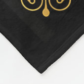 Ho Haan Ji Funny Indian Christmas Humor Design Hin Fleecedecke (Ecke)