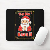 Ho Haan Ji Funny Indian Christmas Humor Design Hin Mousepad (Mit Mouse)