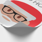 ho Hipster santa Geschenkpapier (Ecke)