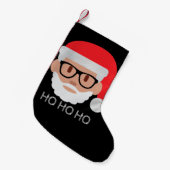 ho Hipster santa Kleiner Weihnachtsstrumpf (Vorderansicht (hängend))