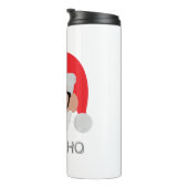ho Hipster santa Thermosbecher (Nach rechts gedreht)