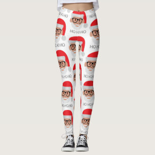 ho hipster weihnachtsmann leggings