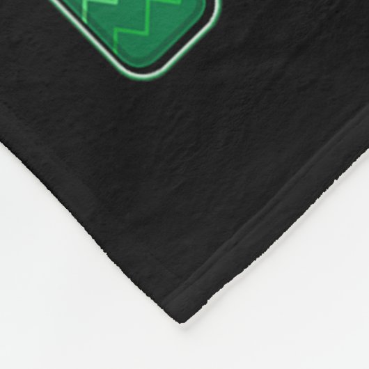 Ho Ho Bulldog Hund Lover Matching Christmas Sant Fleecedecke (Ecke)