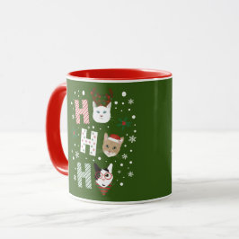 Ho Ho Cats Frohe Weihnachten Tasse
