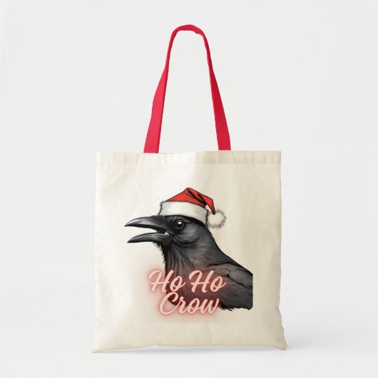 Ho Ho Crow Shopping Tote Bag Tragetasche (Vorne)