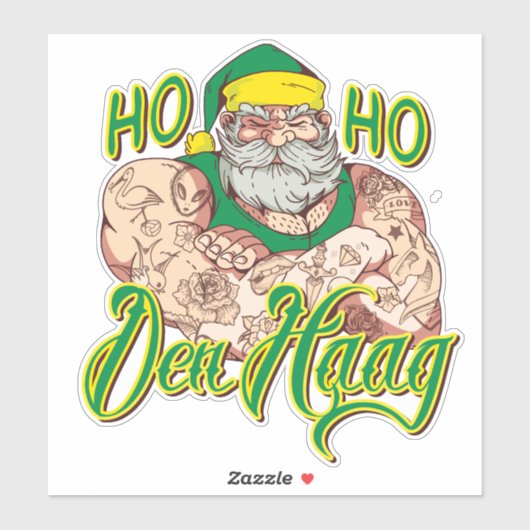 Ho Ho Den Haag Aufkleber (Blatt)