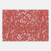 Ho Ho Feiertags-Geschenkpapier Geschenkpapier Set (Vorderseite 3)