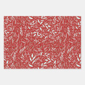 Ho Ho Feiertags-Geschenkpapier Geschenkpapier Set (Vorderseite 2)