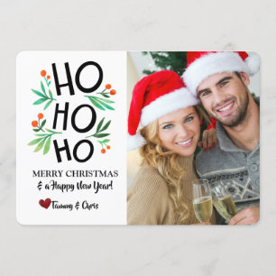 Ho ho Foto Einladung
