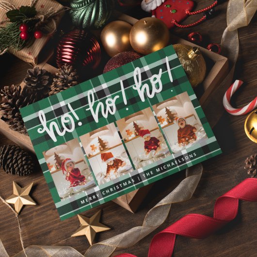 HO HO Frohe Weihnachten Add-Fotos