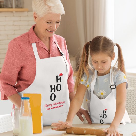 Ho Ho: Frohe Weihnachten Schürze